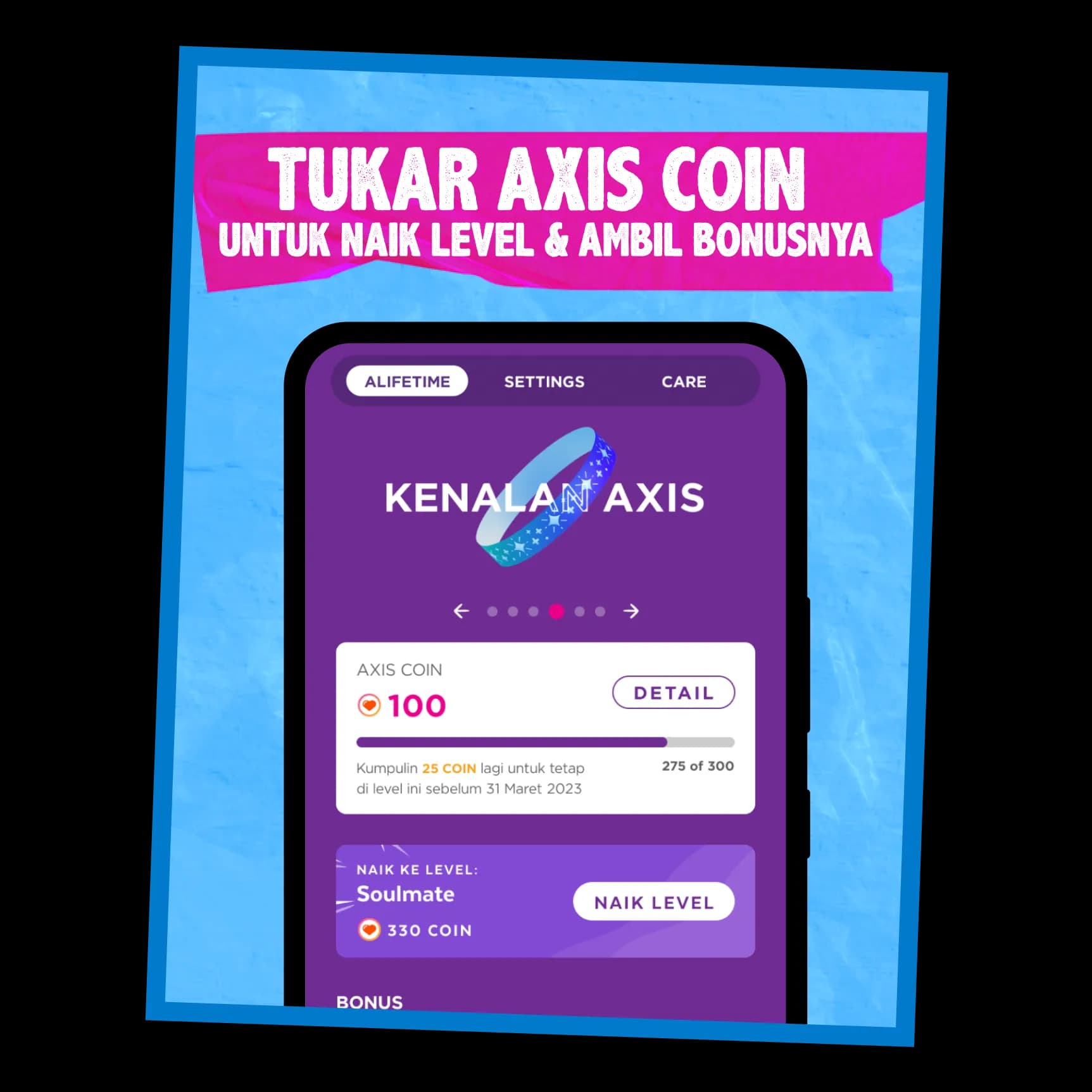 AXIS Alifetime image gambar