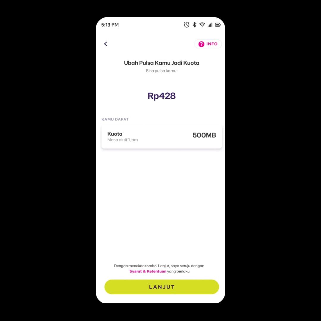 AXIS PULSA DIKIT? CONVERT JADI KUOTA AJA image gambar