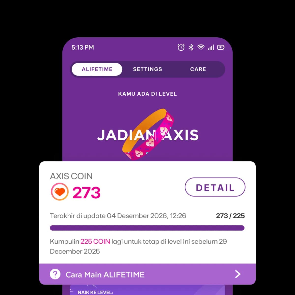 AXIS Level Jadian image gambar