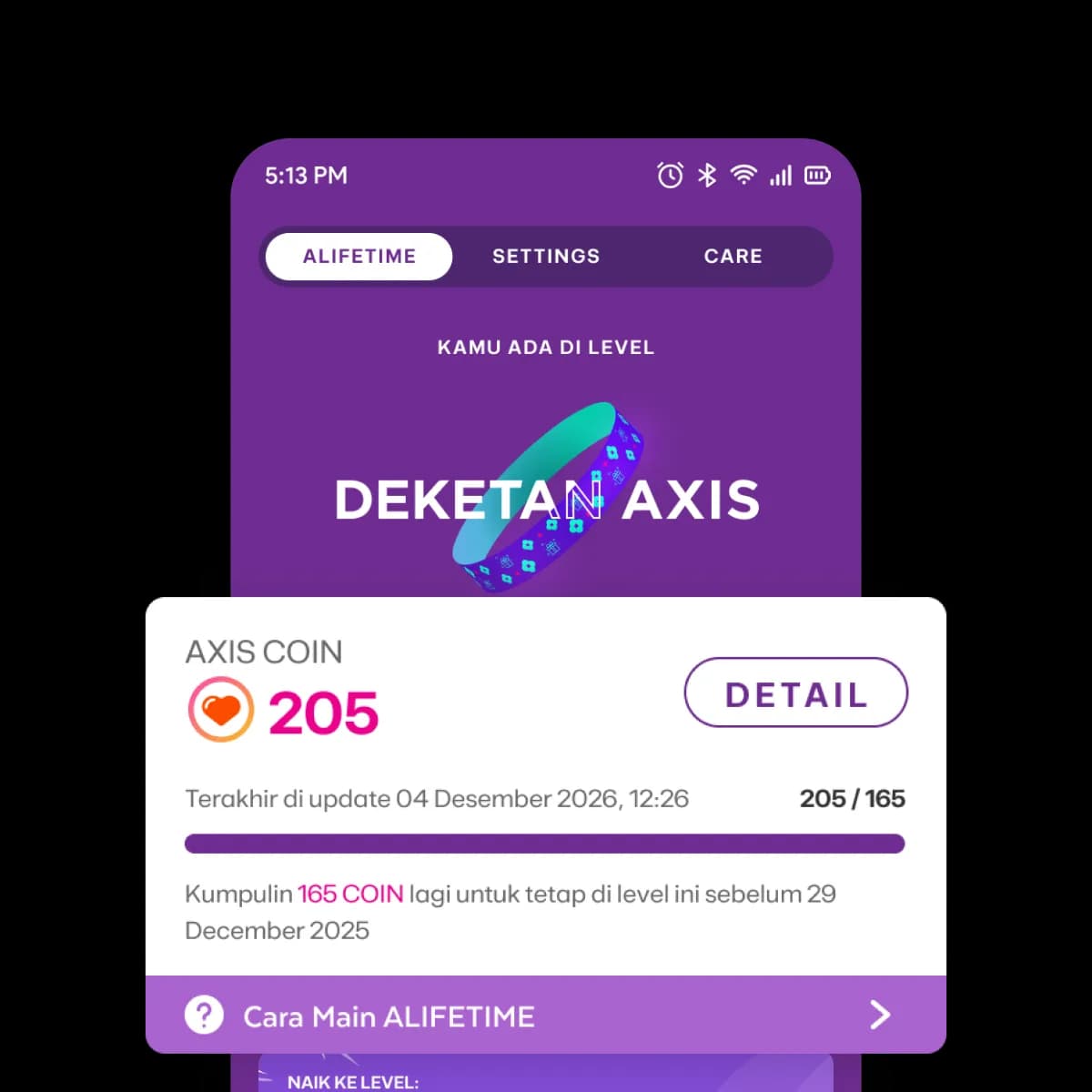 AXIS Level Deketan image gambar